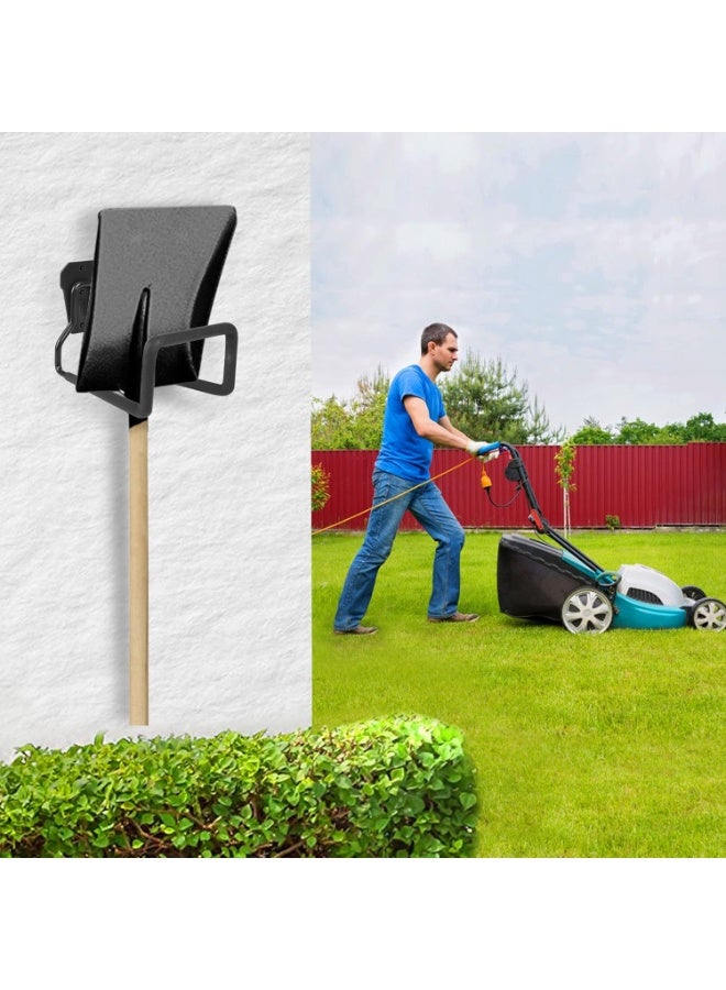 معدنية حديقة خرطوم حامل - ثقيلة واجب خرطوم معلق الجدار المثبتة خرطوم المياه حامل للفناء الخارجي، خطوط خرطوم دائمة مثالية لخرطوم المياه، حبال التمديد (1pcs) - Image 4